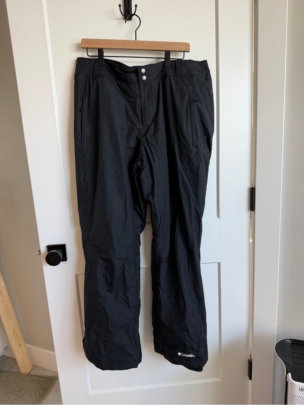 Columbia Womenβs Black Waterproof Snow Pants